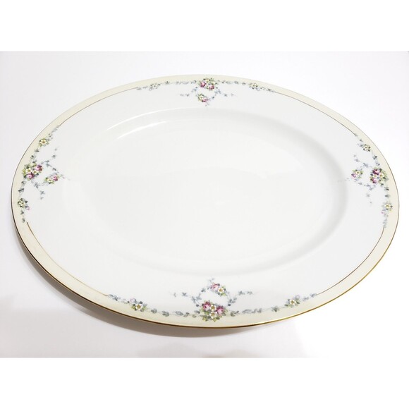 Tirschenreuth Bavaria Handpainted Studio 4179 Oval Platter